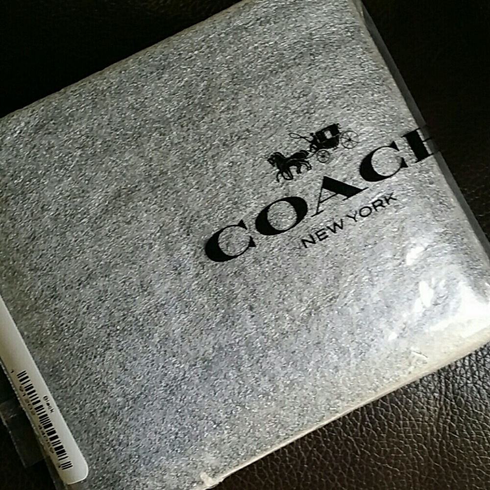 {SOLD}●Authentic Men's Coach 2-1 Leather Wallet - Picture 5 of 6